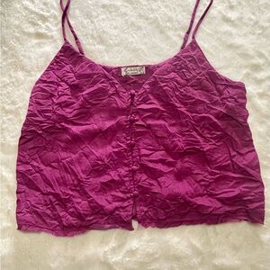 Free people intimately Women's Pink Shine Time Spaghetti Strap Top